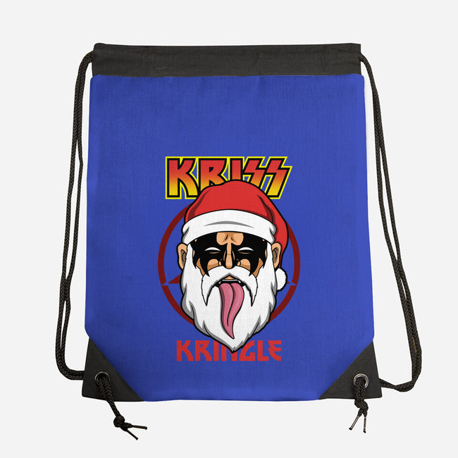 Kriss Kringle-none drawstring bag-Boggs Nicolas