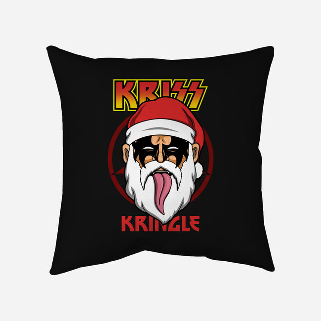 Kriss Kringle-none removable cover w insert throw pillow-Boggs Nicolas