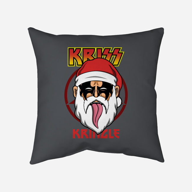 Kriss Kringle-none removable cover w insert throw pillow-Boggs Nicolas