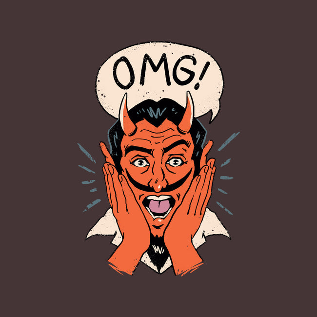 OMG Satan!-unisex kitchen apron-vp021