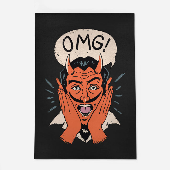 OMG Satan!-none indoor rug-vp021