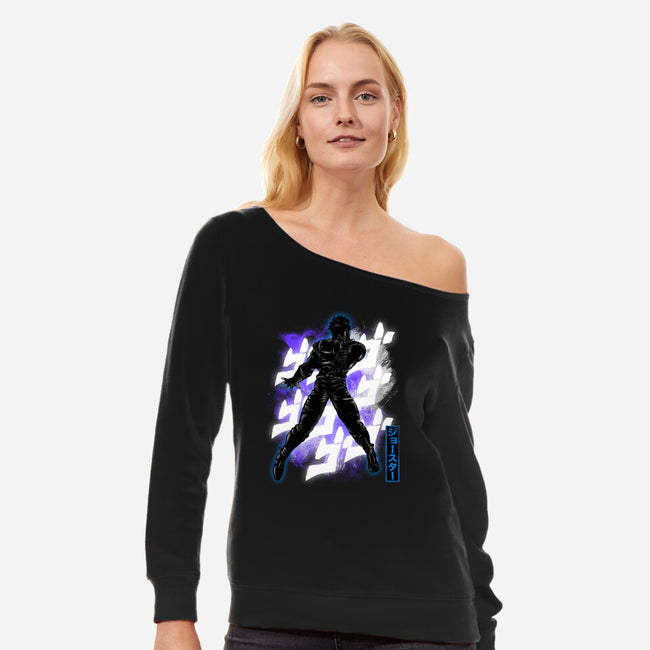 Cosmic Joseph-womens off shoulder sweatshirt-fanfreak1