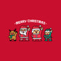 Merry Christmas Family-womens basic tee-krisren28