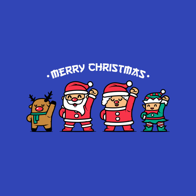 Merry Christmas Family-womens basic tee-krisren28