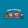 Merry Christmas Family-womens fitted tee-krisren28