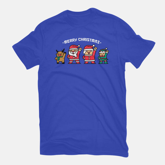 Merry Christmas Family-mens basic tee-krisren28