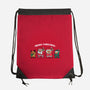 Merry Christmas Family-none drawstring bag-krisren28