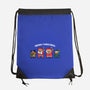 Merry Christmas Family-none drawstring bag-krisren28