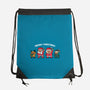 Merry Christmas Family-none drawstring bag-krisren28