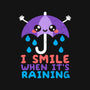 I Smile When It's Raining-baby basic tee-NemiMakeit