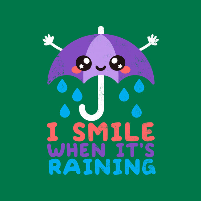 I Smile When It's Raining-none fleece blanket-NemiMakeit