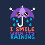 I Smile When It's Raining-youth basic tee-NemiMakeit