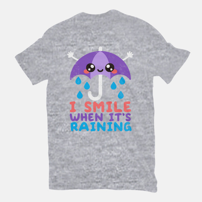 I Smile When It's Raining-youth basic tee-NemiMakeit
