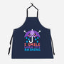 I Smile When It's Raining-unisex kitchen apron-NemiMakeit