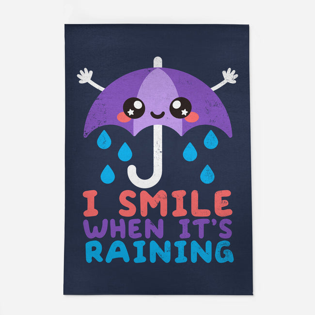 I Smile When It's Raining-none outdoor rug-NemiMakeit