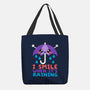 I Smile When It's Raining-none basic tote-NemiMakeit