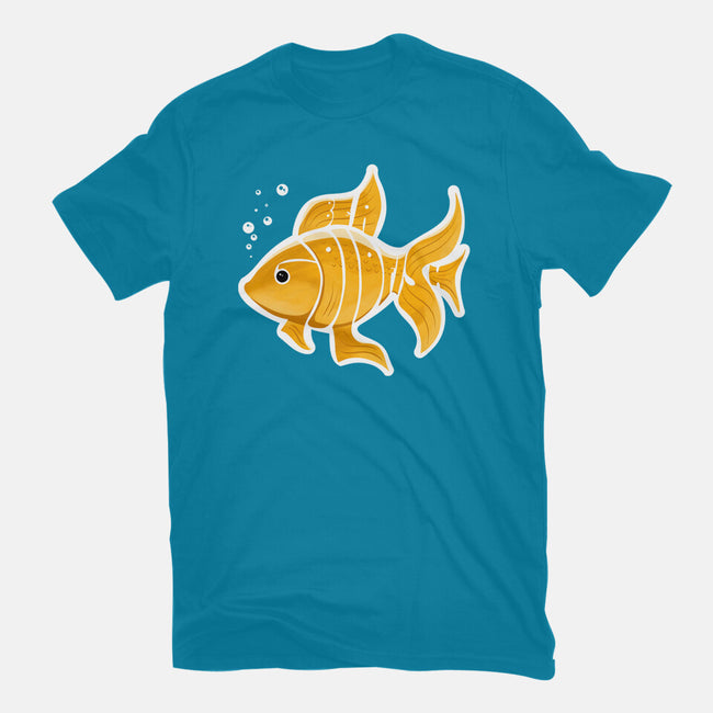 Be A Goldfish-mens basic tee-pahblowe