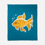 Be A Goldfish-none fleece blanket-pahblowe