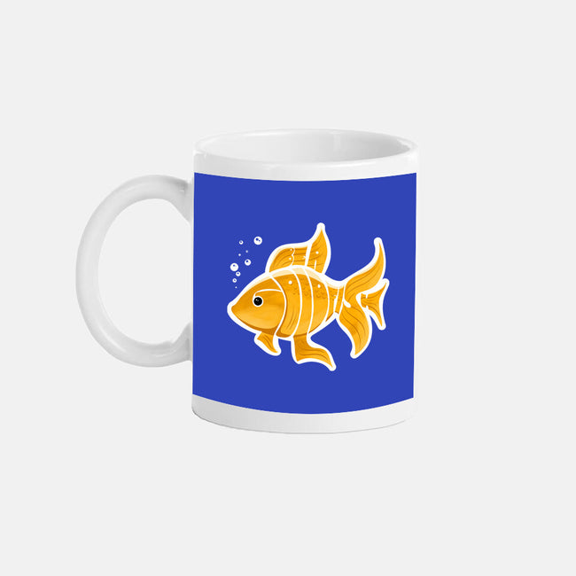 Be A Goldfish-none glossy mug-pahblowe