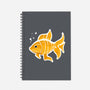 Be A Goldfish-none dot grid notebook-pahblowe