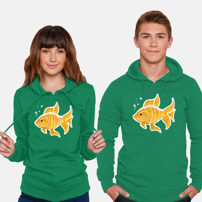 Be A Goldfish-unisex pullover sweatshirt-pahblowe