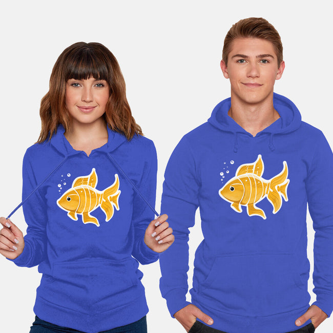 Be A Goldfish-unisex pullover sweatshirt-pahblowe