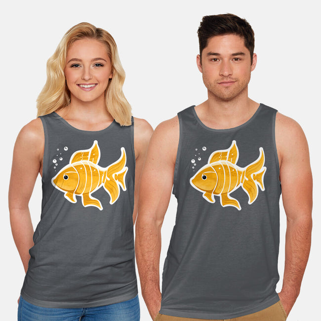 Be A Goldfish-unisex basic tank-pahblowe