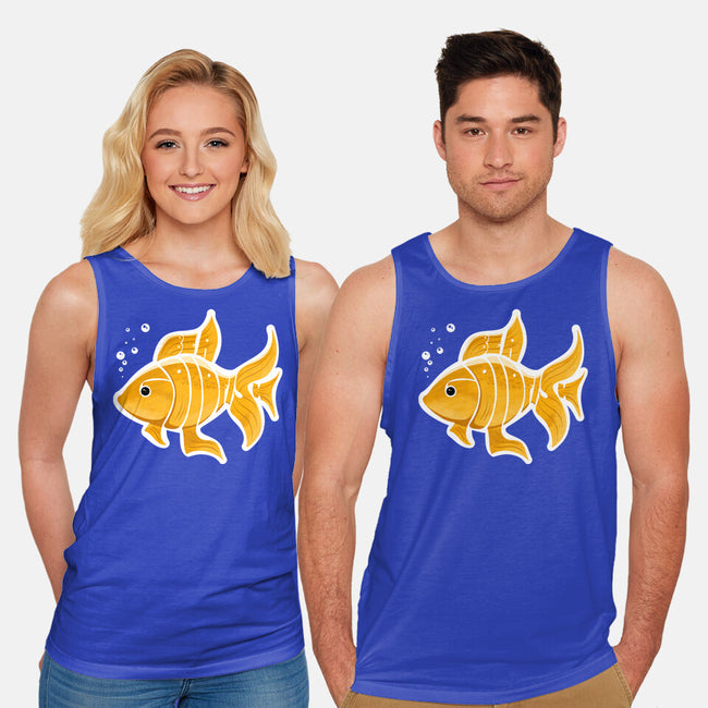 Be A Goldfish-unisex basic tank-pahblowe