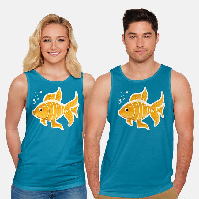 Be A Goldfish-unisex basic tank-pahblowe