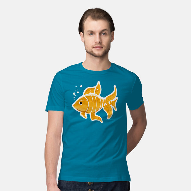 Be A Goldfish-mens premium tee-pahblowe