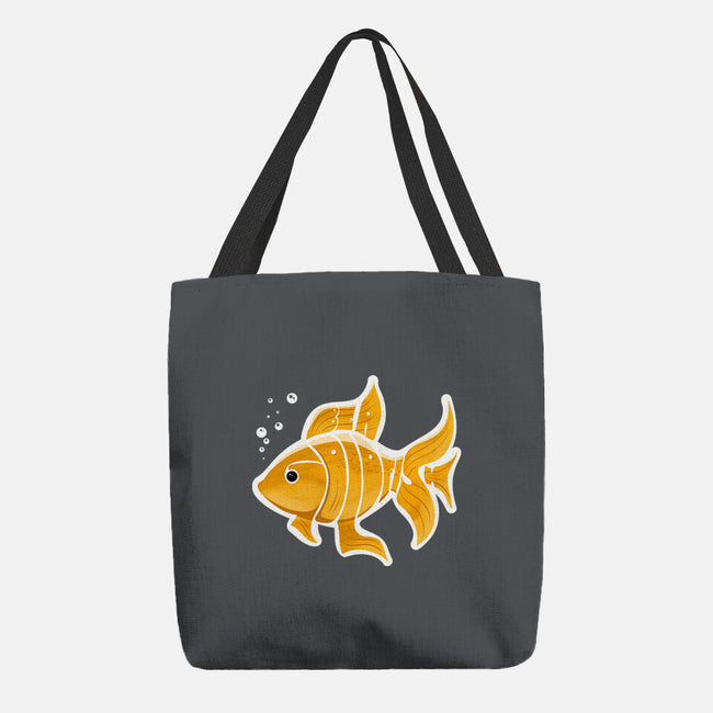 Be A Goldfish-none basic tote-pahblowe