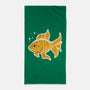 Be A Goldfish-none beach towel-pahblowe