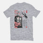 Tardis Sumi-E-mens heavyweight tee-DrMonekers