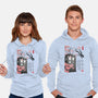 Tardis Sumi-E-unisex pullover sweatshirt-DrMonekers