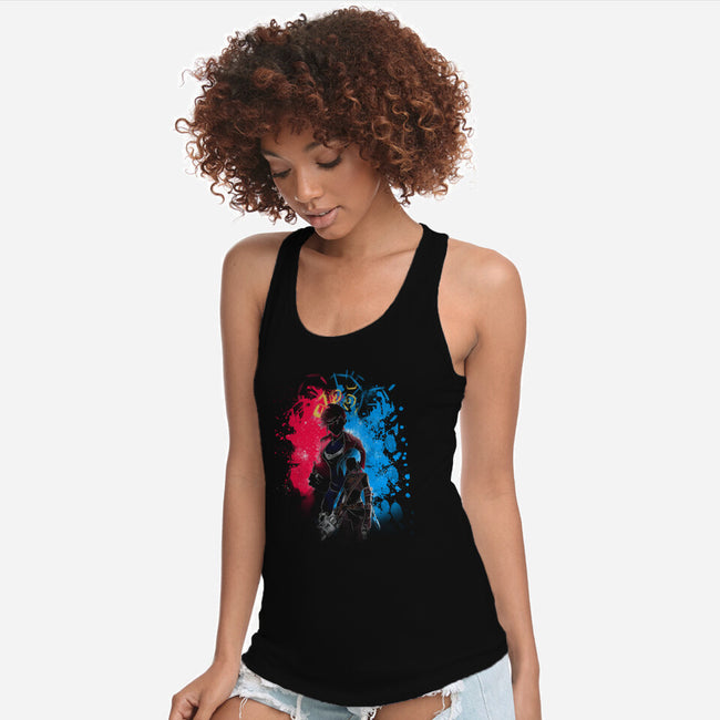 Sister-womens racerback tank-fanfabio