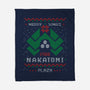 Ugly Nakatomi-none fleece blanket-Getsousa!