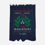 Ugly Nakatomi-none polyester shower curtain-Getsousa!