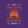 Fire Demon Christmas-none adjustable tote-Alundrart