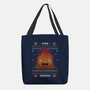 Fire Demon Christmas-none basic tote-Alundrart