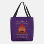 Fire Demon Christmas-none basic tote-Alundrart