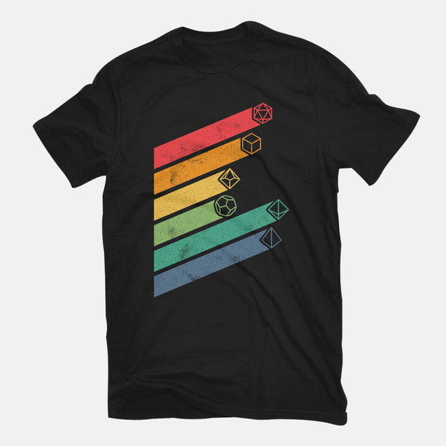 Dice Stripes-womens basic tee-ShirtGoblin