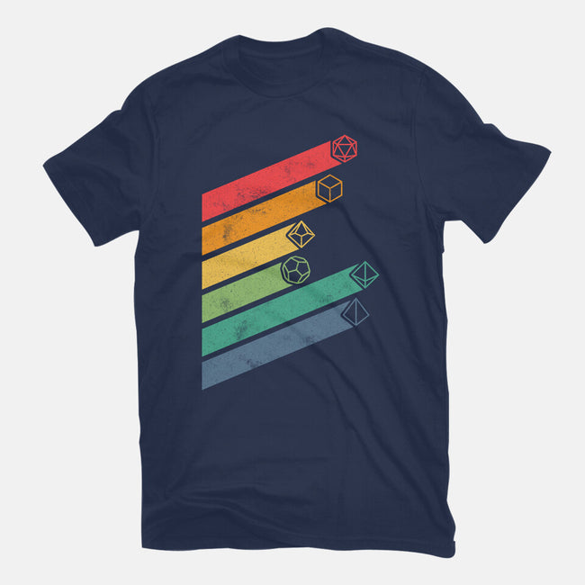 Dice Stripes-womens basic tee-ShirtGoblin