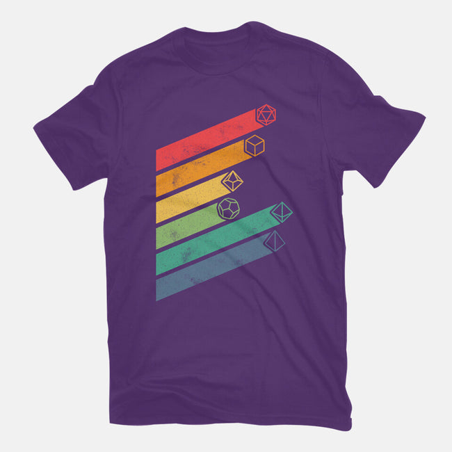 Dice Stripes-womens basic tee-ShirtGoblin