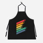 Dice Stripes-unisex kitchen apron-ShirtGoblin