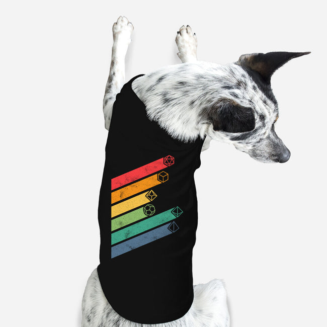 Dice Stripes-dog basic pet tank-ShirtGoblin
