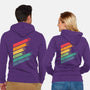 Dice Stripes-unisex zip-up sweatshirt-ShirtGoblin