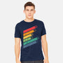 Dice Stripes-mens heavyweight tee-ShirtGoblin