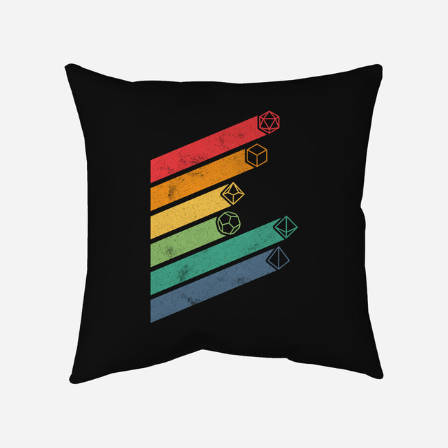 Dice Stripes-none removable cover w insert throw pillow-ShirtGoblin