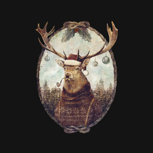 Thinking Wild Christmas-womens basic tee-Mike Koubou