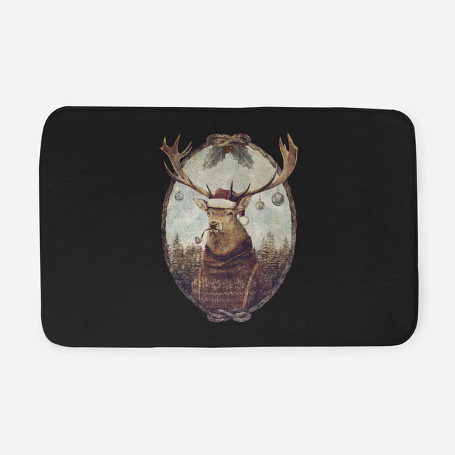 Thinking Wild Christmas-none memory foam bath mat-Mike Koubou